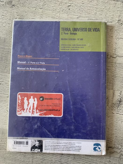 2 Livros biologia + manual autoavaliacao Biologia 10° ano