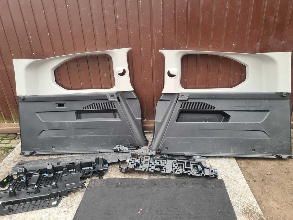 Peugeot Rifter long 22r tapicerka boczek bagażnika nakładka pasa dywan