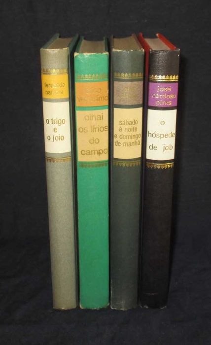 Livros Cardoso Pires Fernando Namora Érico Veríssimo Alan Sillitoe