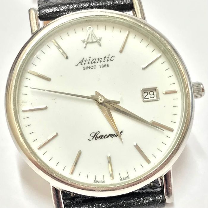 ATLANTIC Seacrest ref. 50341 Zegarek męski KLASYCZNY na PASKU 40mm