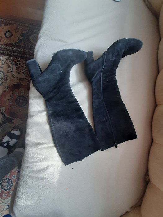 Kozaczki 37 zamsz naturalny