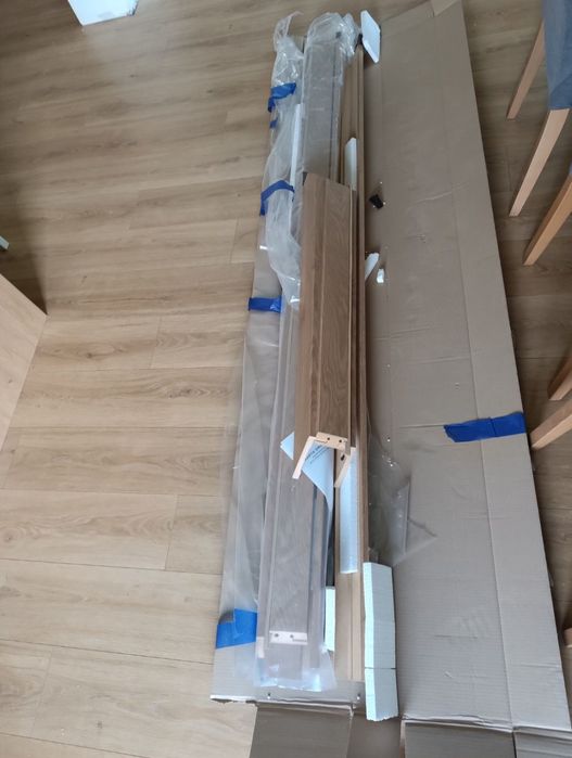 Nowa ościeżnica regulowana Pol-Skone, Din 95-120, 80, prawe, dąb miodo