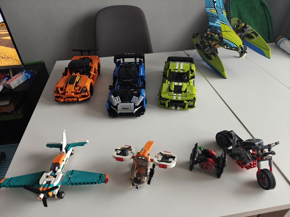 Zestawy złożonego LEGO technik