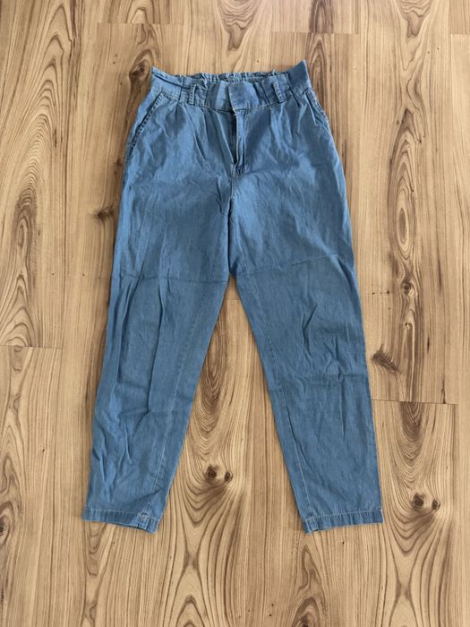 Spodnie dżinsowe z gumką