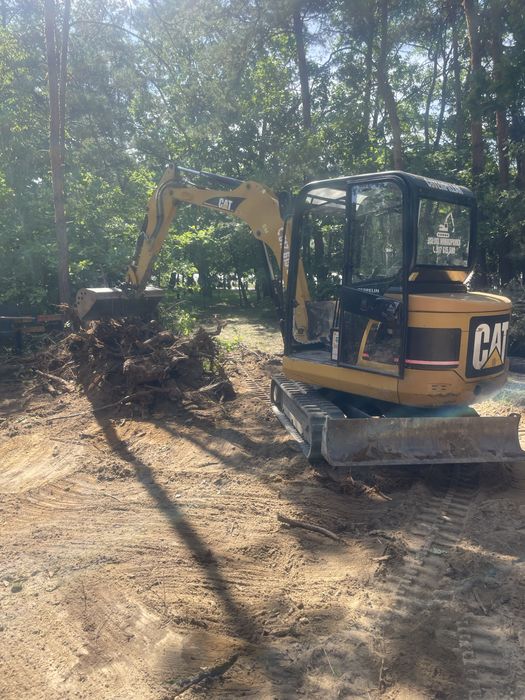 Usługi Minikoparka Wywrotka Koparka Roboty Ziemne Przyłacza Wykopy