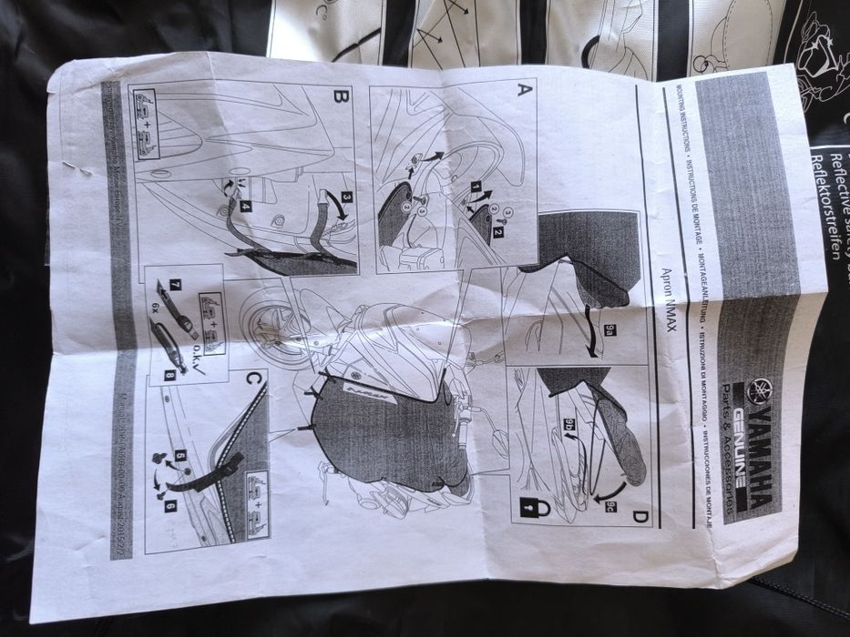 Proteção pernas Yamaha n max