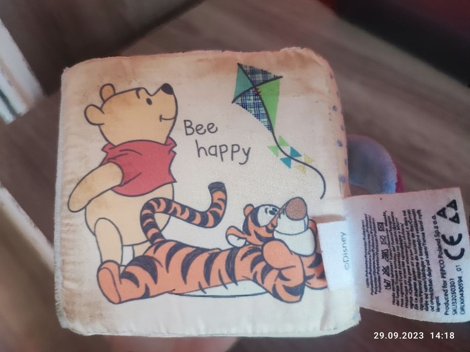 Kostka sensoryczna, Zawieszka Disney Kubuś Puchatek