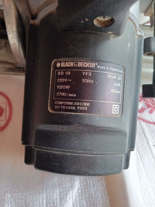 Serra electrica circular black & decker