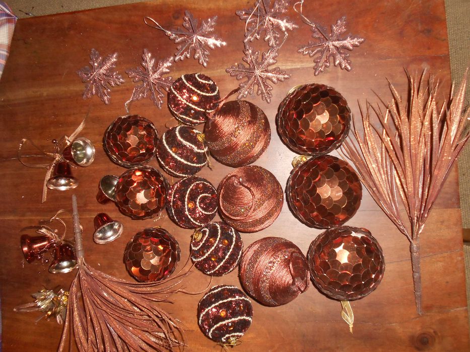 Decoraçoes enfeites bolas e fitas de Natal qualidade