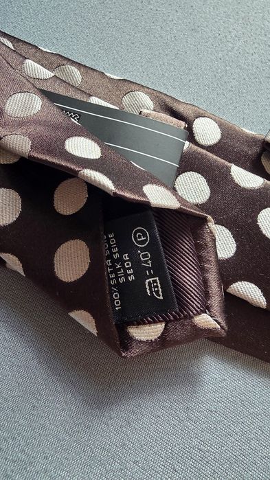 Krawat jedwabny Ermenegildo Zegna