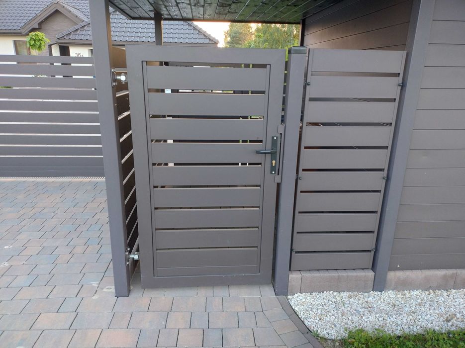 Ogrodzenie palisadowe panelowe nowoczesne