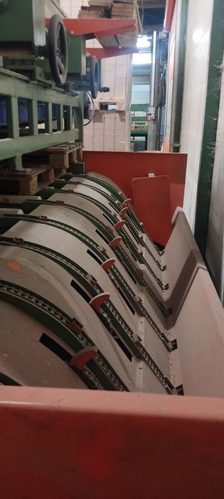 Formatówka do desek 4 piły z automatem podającym