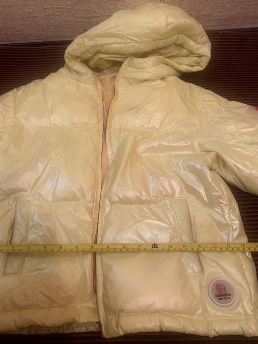 дитяча сучасна тепла куртка