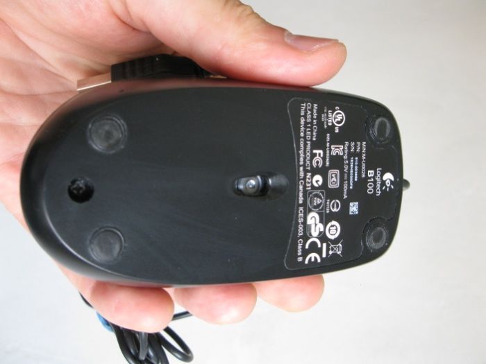 Компьютерная мышь logitech B100