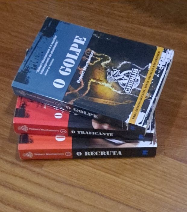 Livros Cherub Robert Muchmore COMO NOVOS