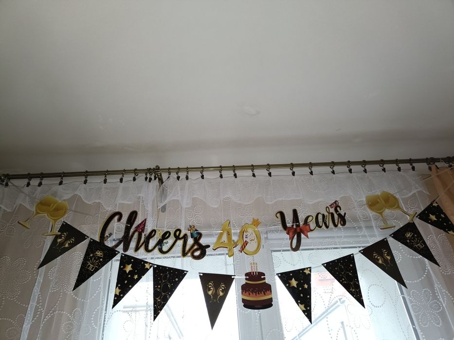 Ozdoby na 40 urodziny