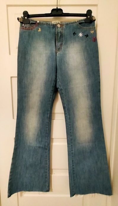 Calças à boca de sino da Chipie