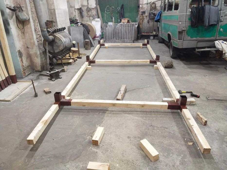 Розбірний модульний каркас