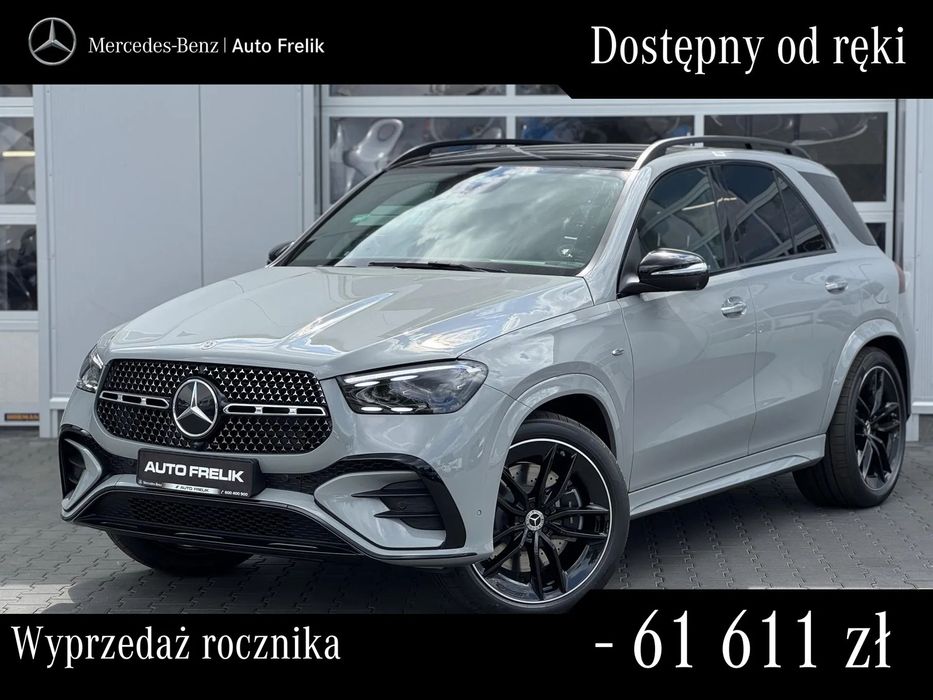 Mercedes-Benz GLE GLE 350de 4Matic, Linia AMG Premium Night, Hak, Burmester
