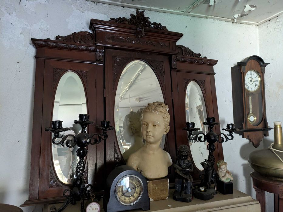 Espelho tríptico