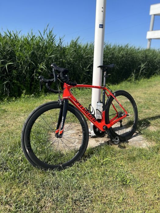 SPECIALIZED tarmac carbon gratis Rocket Red Ultegra Trimax  r. 56