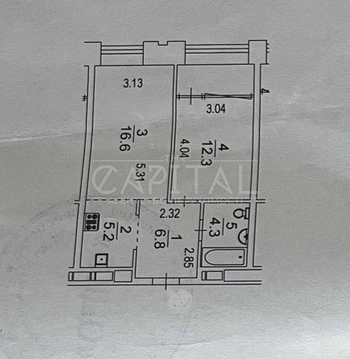 2-кімнатна квартира за адресою вул. Зарічна (площа 49 м²) - Atlanta.ua - фото 10