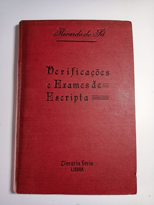 Livro antigo de 1912