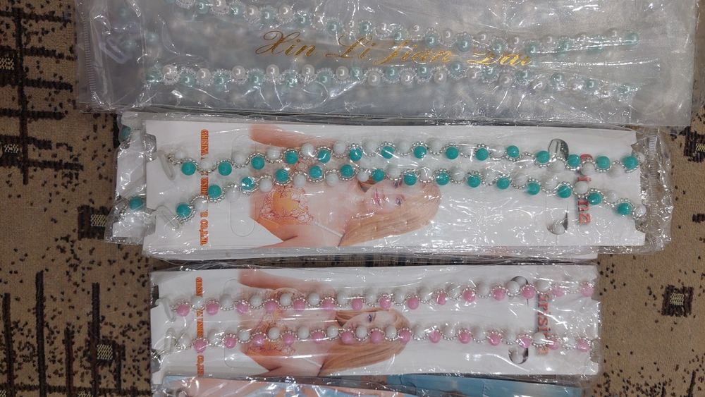 Бретельки для бюстгальтера камінчи 5 парки, бусинки