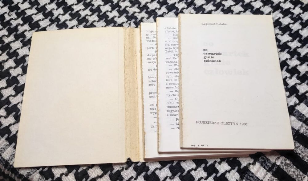 Zygmunt Sztaba - Co czwartek ginie człowiek