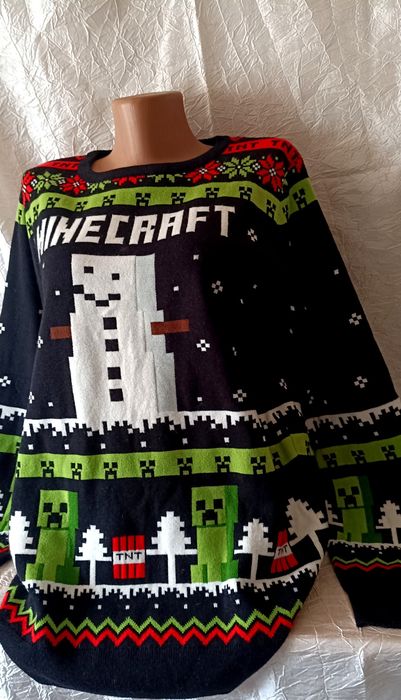 Оригинальный свитер Minecraft