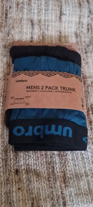 Bokserki męskie XL Umbro nowe 2 szt