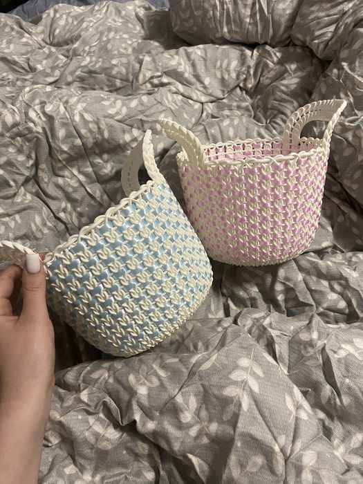 Кошики рожевий/блакитний