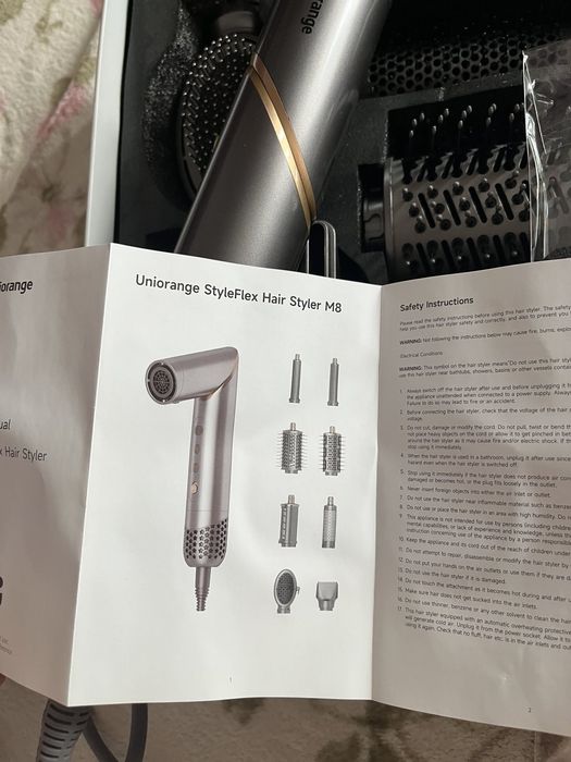 Фен стайлер uniorange m8