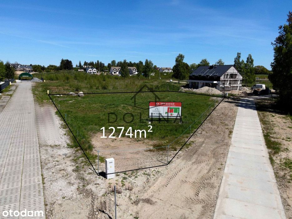 Działka budowlana blisko lasu w Dobrzewinie !