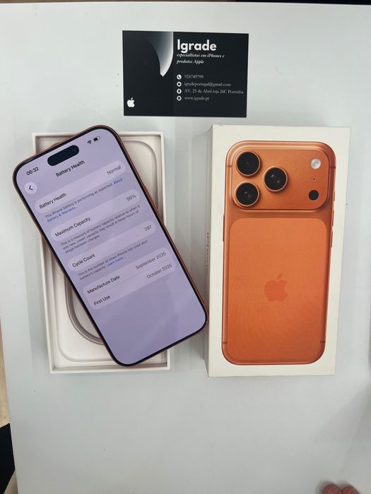 Iphone 17 Pro de 256GB IMPECAVEL