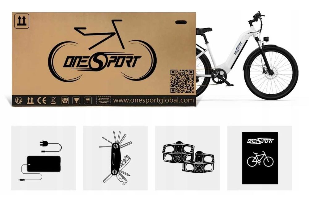 ONESPORT OT05 700C Rower elektryczny BAFANG 250W 36V10.4AH PL