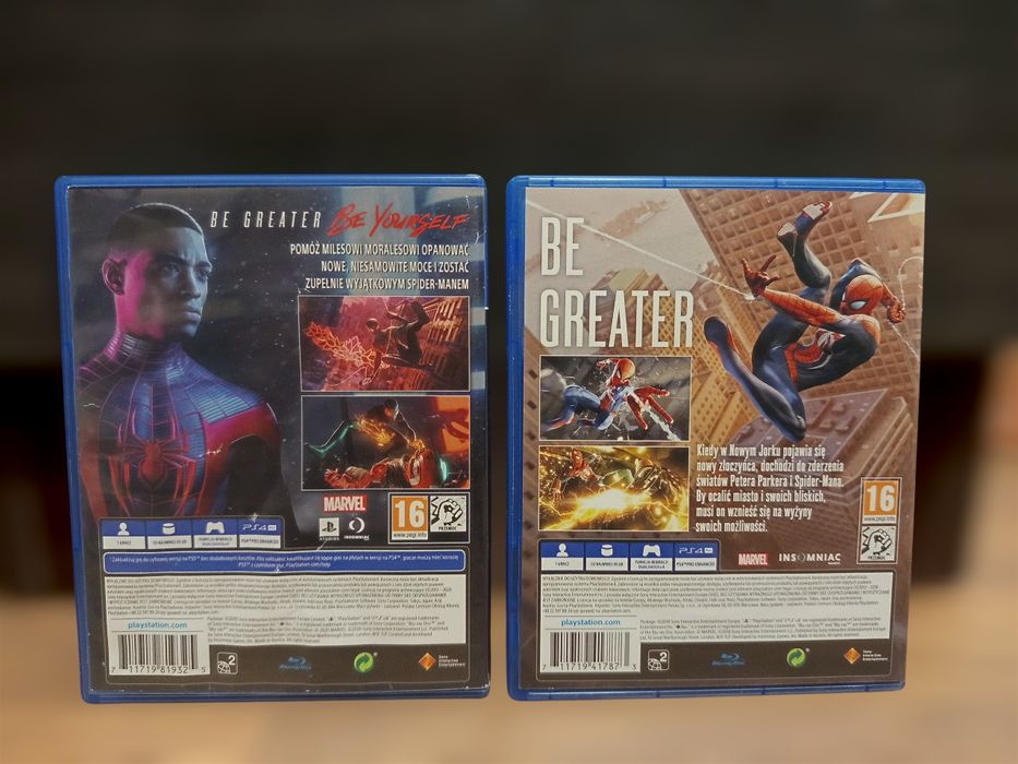 Zestaw Marvel's Spider-Man PS4 + Miles Morales