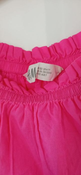 Bluzeczka bawełniana hiszpanka H&M 122