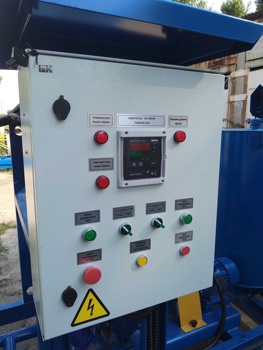 Електричний нагрівач рідкого теплоносія, проточний нагрівач масла