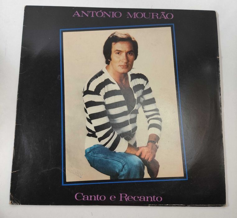 Disco de vinil - álbum "Canto e Recanto" de António Mourão, 1979.