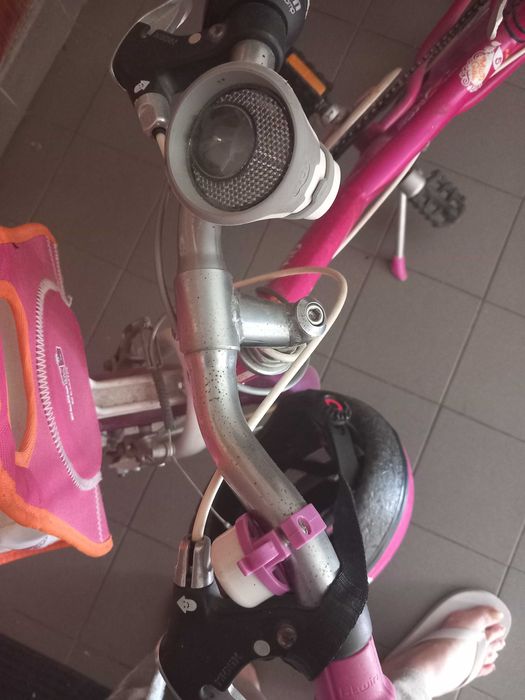 Bicicleta de menina.