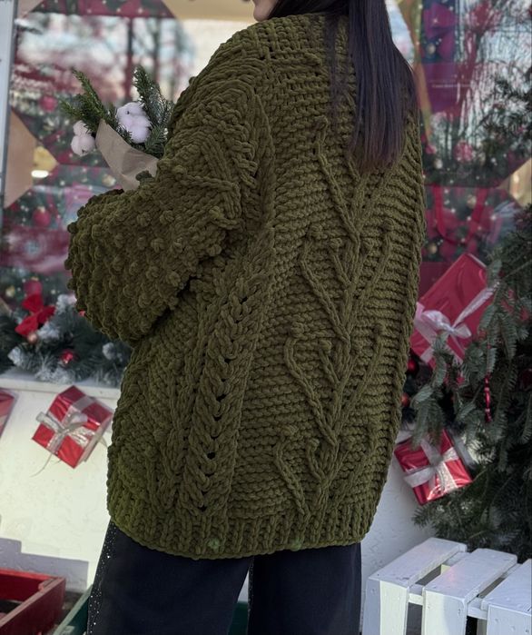 Кардиган, плюшевий кардиган