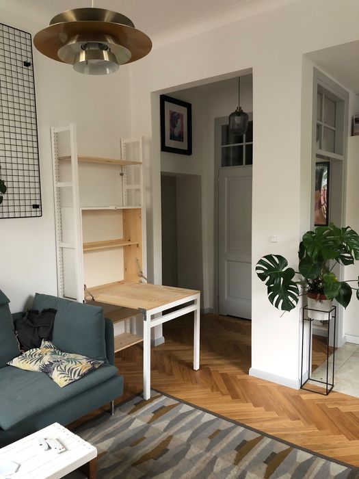 Stół rozkładany i regał IKEA Ivar