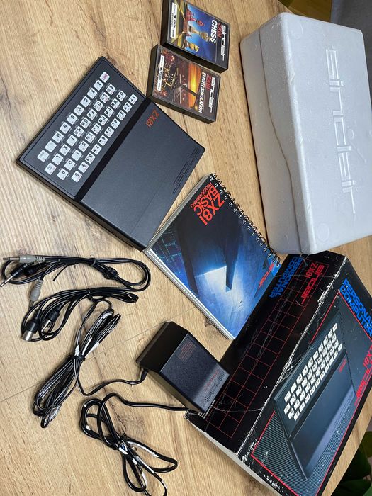 Sinclair ZX81 Rarytas kolekcjonerski w fabrycznym komplecie Kielce