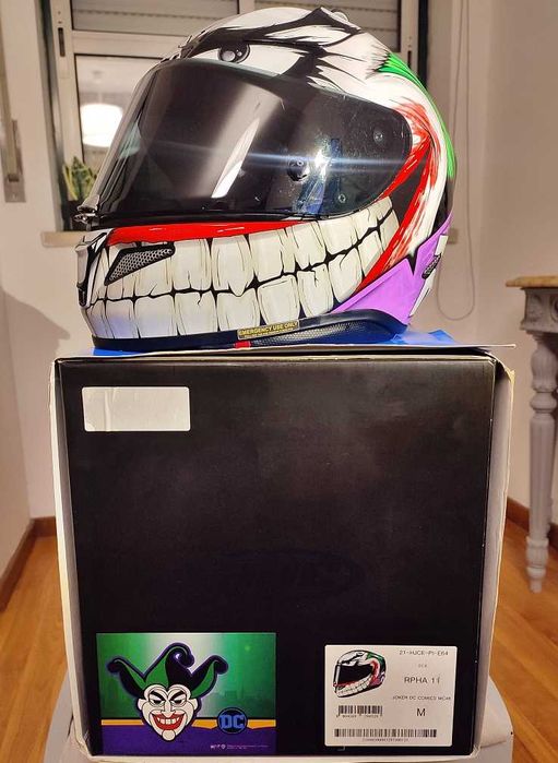 Hjc rpha 11 joker dc comics