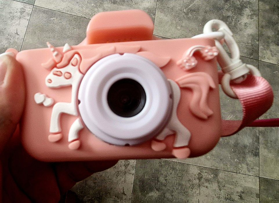 Aparat cyfrowy dla dzieci jednorożec