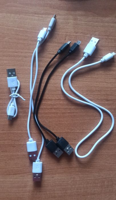 Kabel ładowania USB -C  , micro , jack