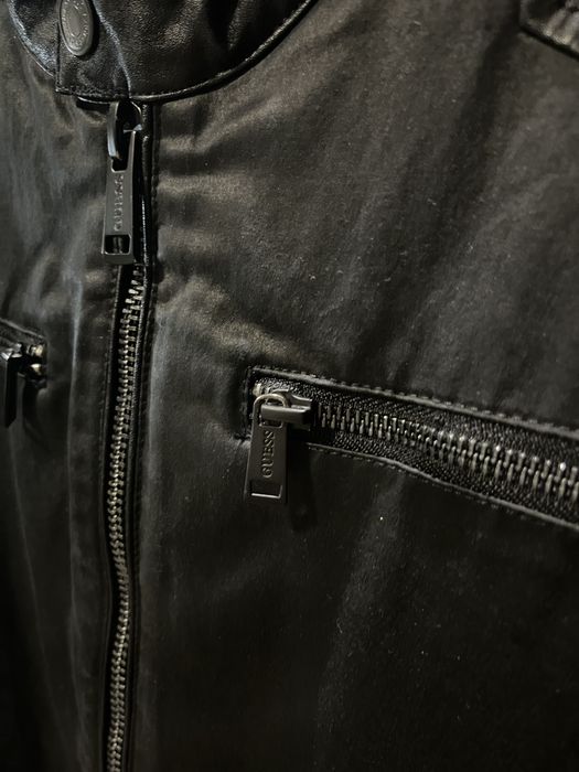 Kurtka skórzana Guess