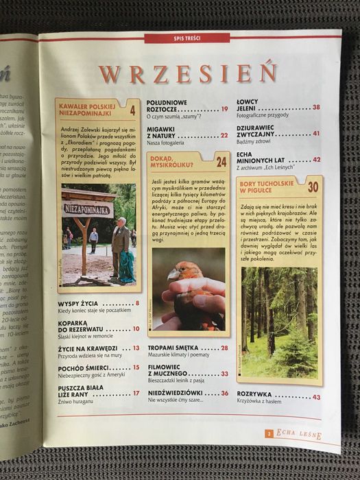 Echa Leśne - nr 7 i 9 z 2011 r. dwa numery