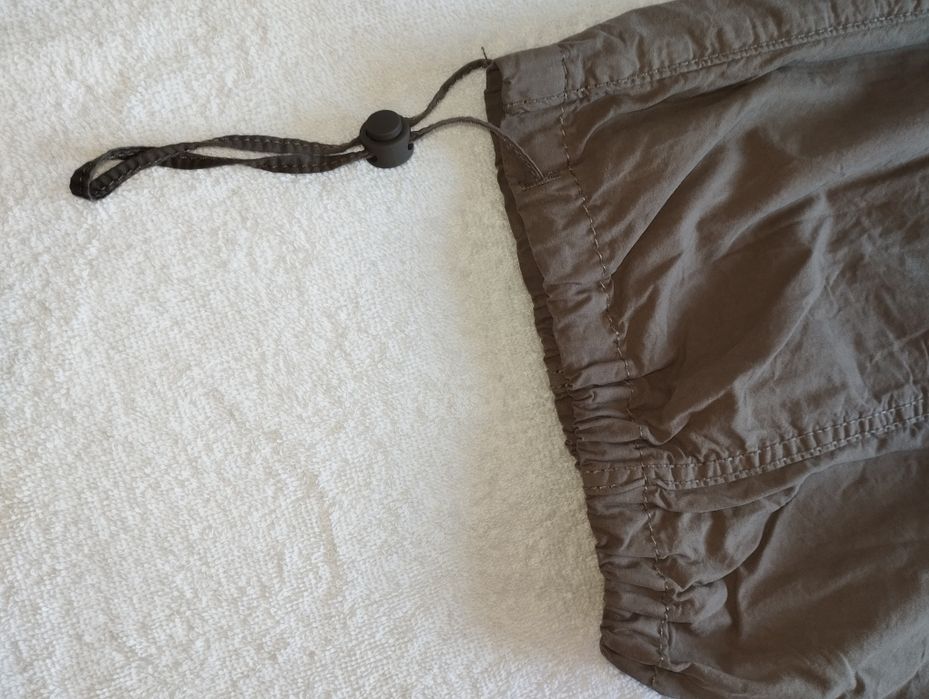 ZARA beżowe joggery S (oversize)  styl i komfort w jednym